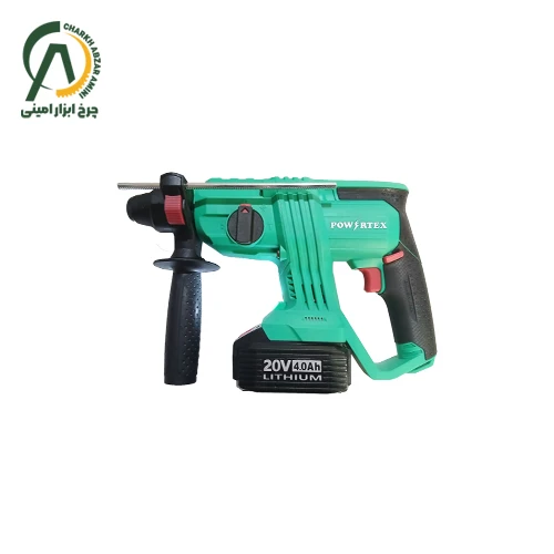 دریل شارژی سه حالته براشلس پاورتکس مدل PPT-CL-RH-24-BL