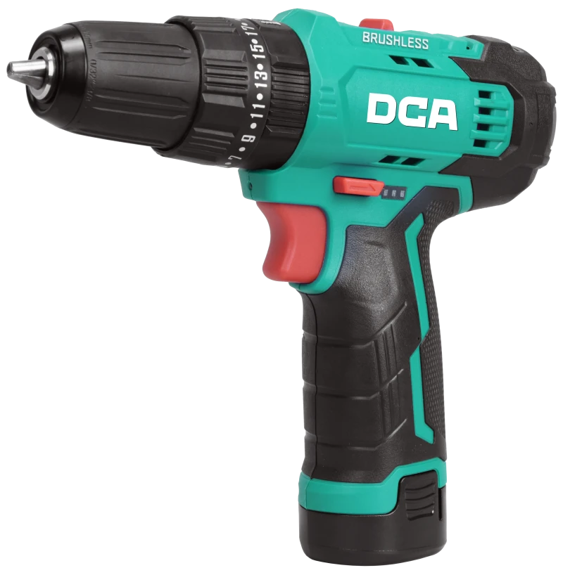 دریل شارژی چکشی 12ولت DCA مدل ADJZ23-10iEK