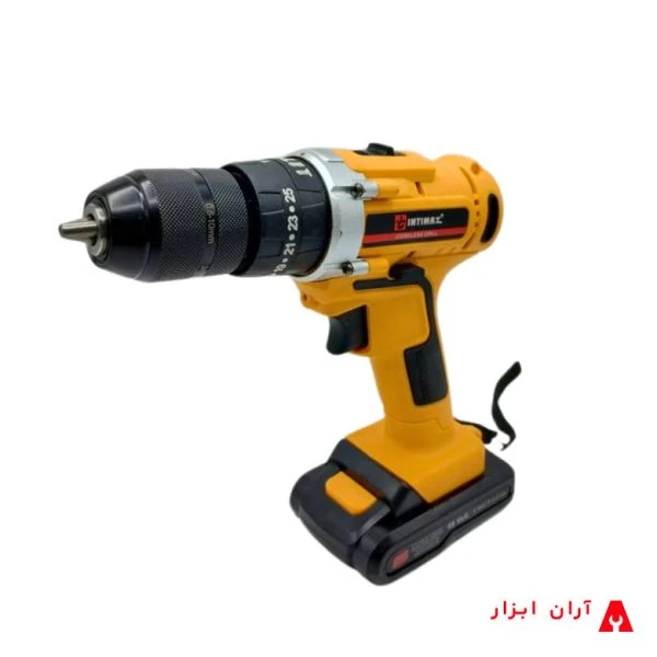 دریل شارژی چکشی صنعتی اینتیمکث کد 0437