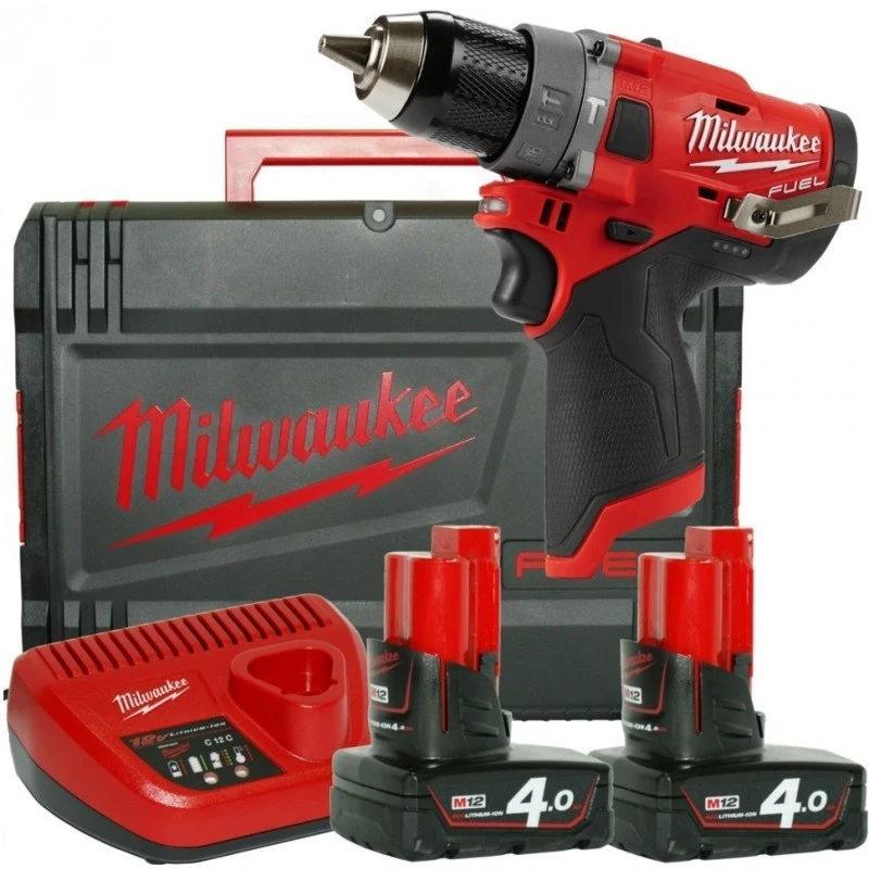 دریل چکشی میلواکی مدل M12FPD-402X