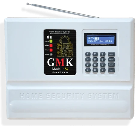 دزدگیر اماکن GMK S2 | دزدگیر سیم‌کارتی 8 زون با اپلیکیشن موبایل