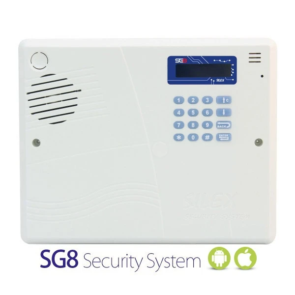 دزدگیر اماکن سیم کارتی SILEX مدل SG8-LITE