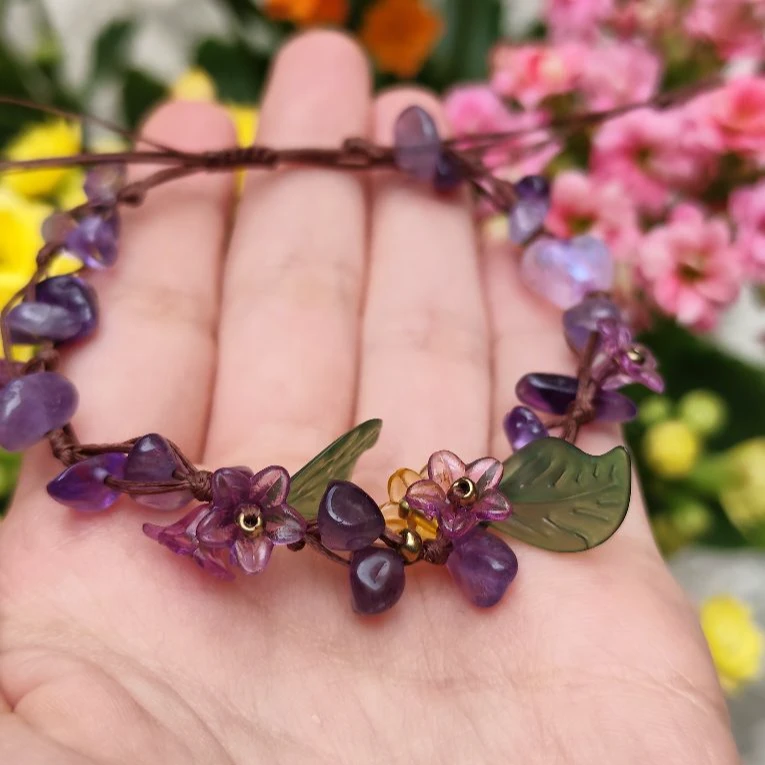 دستبند امتیست طبیعی شبتاب Forest Nymph’s Collection