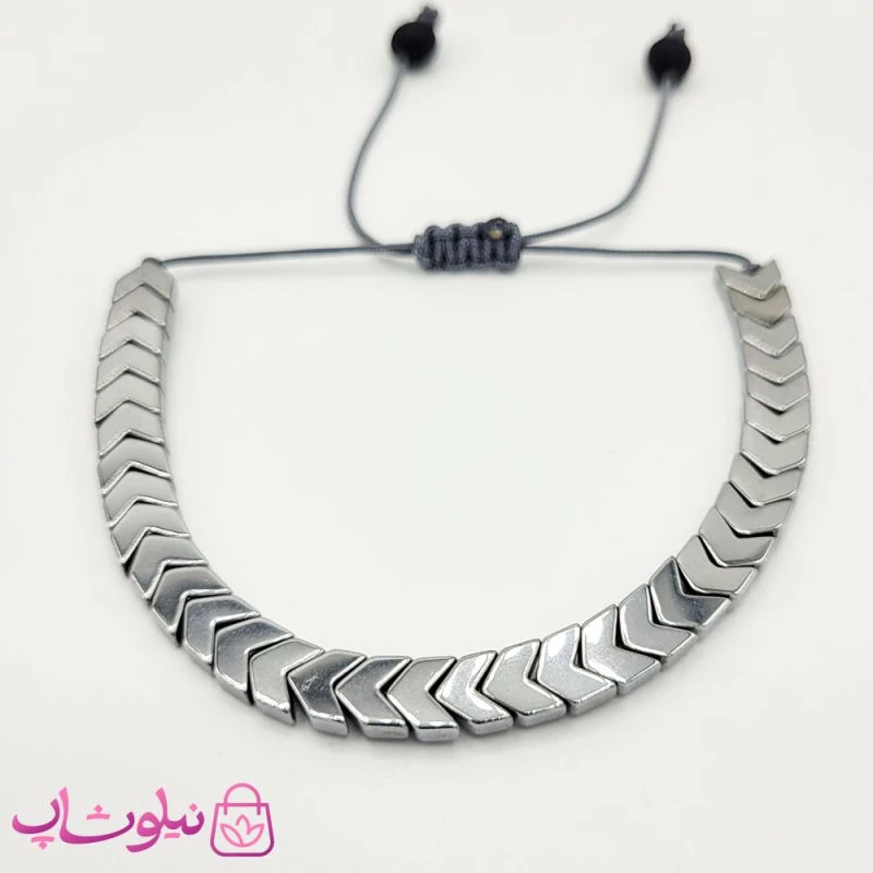 دستبند امگا رابر سرمه ای مردانه کیفیت مستر کد 650