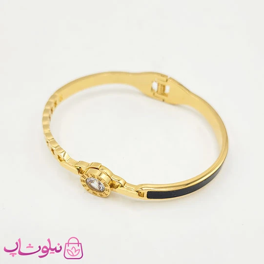 دستبند دخترانه استیل طرح بولگاری