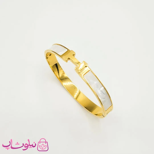دستبند دخترانه هرمس سفید کد 280