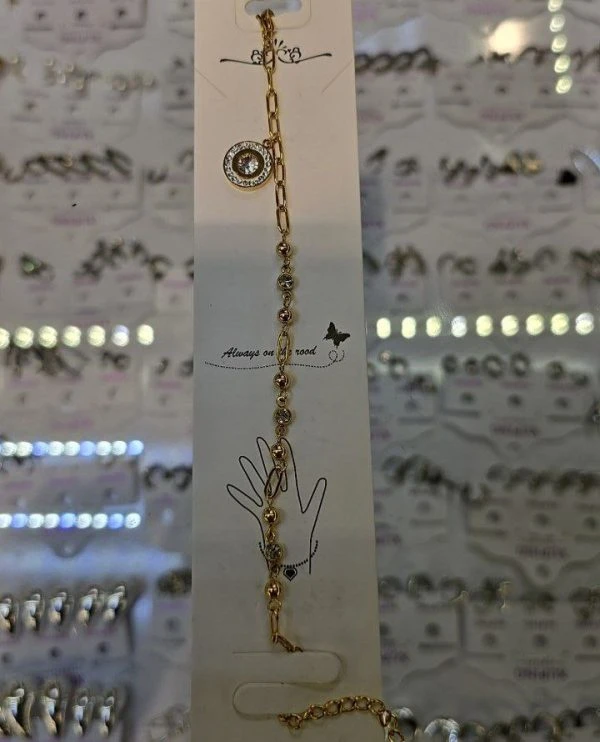 دستبند زنانه استیل رنگ ثابت