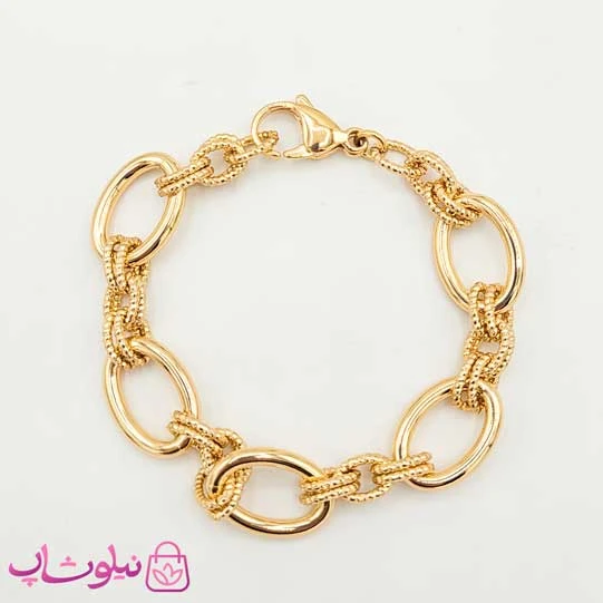 دستبند زنانه ژوپینگ با زنجیر ترکیبی