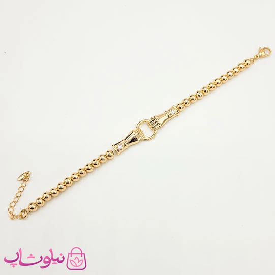دستبند زنانه ژوپینگ توپی مدل عشق کد 3891