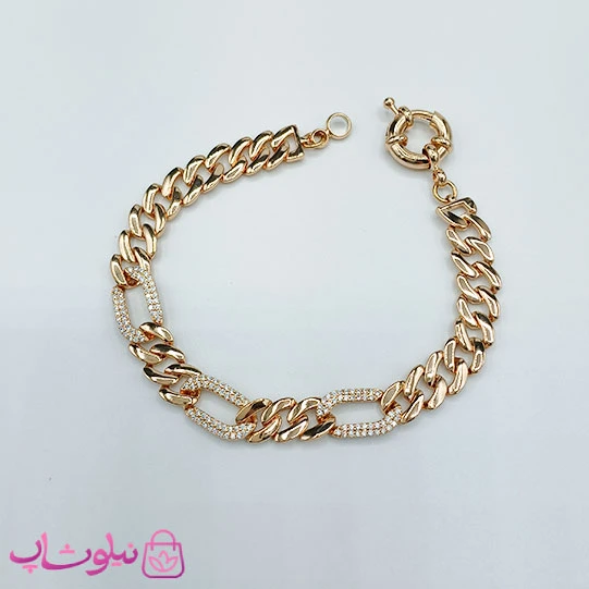 دستبند زنانه ژوپینگ مدل Figaro کد 5491