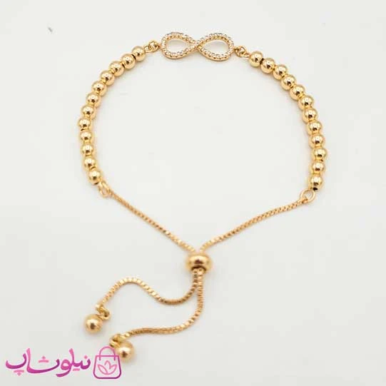 دستبند زنانه کراواتی ژوپینگ طرح بی نهایت