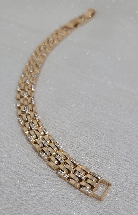دستبند طرح طلای زنانه،برند اصیل ژوپینگ،در12مدل شیک و خاص💍