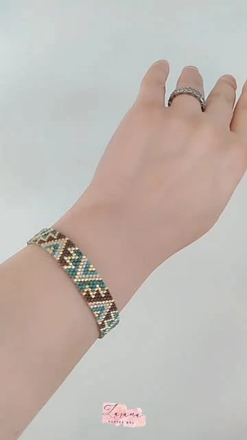 دستبند منجوقی میوکی طرح سنتی