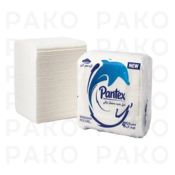 دستمال توالت 3 لايه پنتکس گلريز pantex golriz