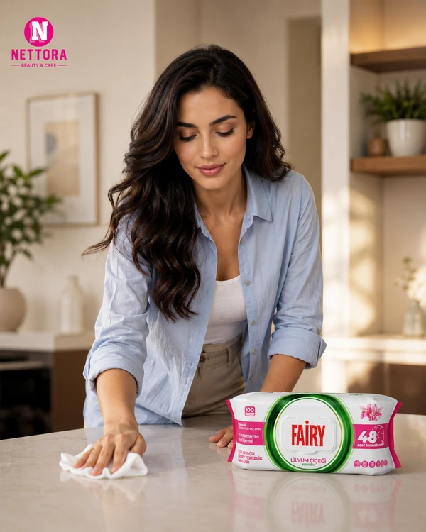 دستمال مرطوب سطوح فیری (Fairy Multi Surface Wipes)