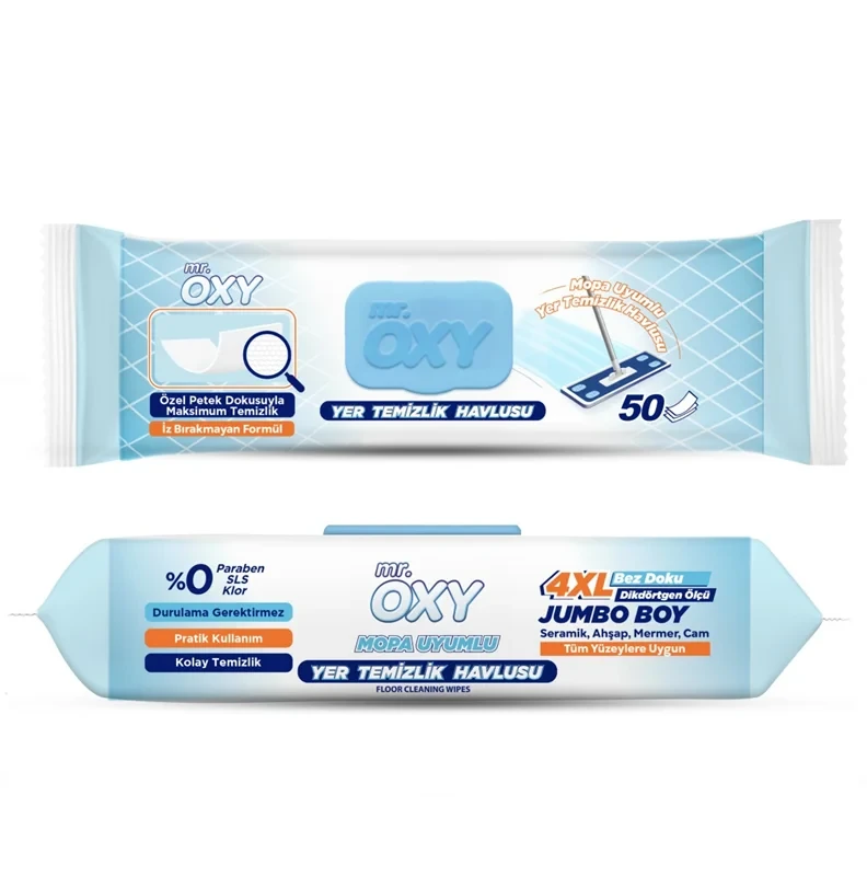 دستمال مرطوب مخصوص تی MR.OXY قابل شستشو