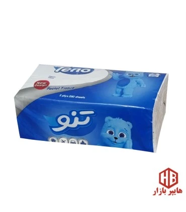 دستمال کاغذی اقتصادی 250 برگ تنو