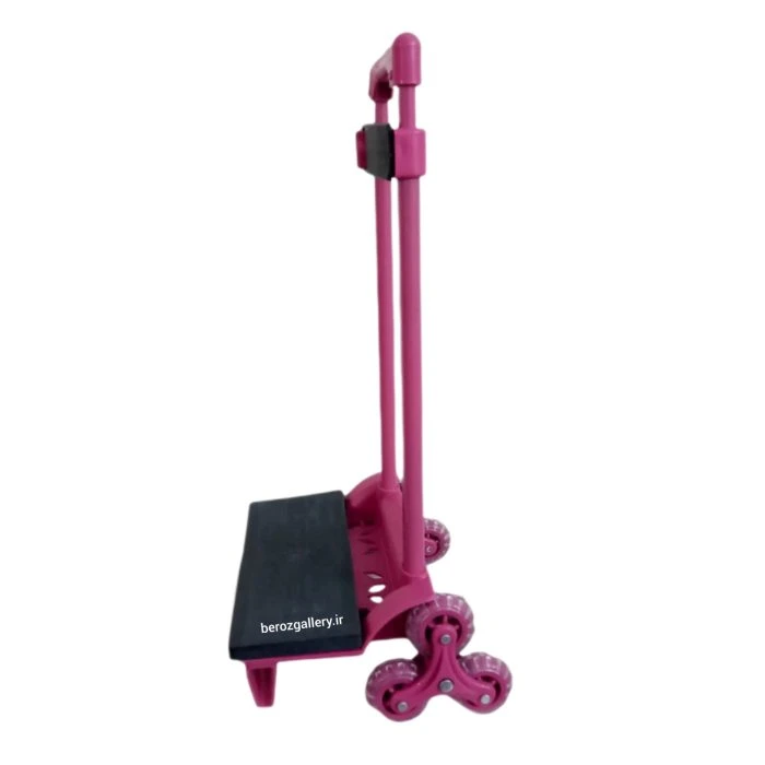 دسته 6 چرخ با کیفیت مخصوص کوله پشتی مدرسه ، ترولی فلزی ویژه چرخدار کردن کوله پشتی دبستان