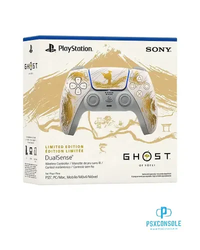 دسته PlayStation DualSense Ghost Of Yotei Gold PS5 پک جامبو
