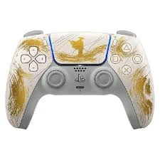 دسته بازی PS5 مدل Ghost of Yotei Gold طلایی