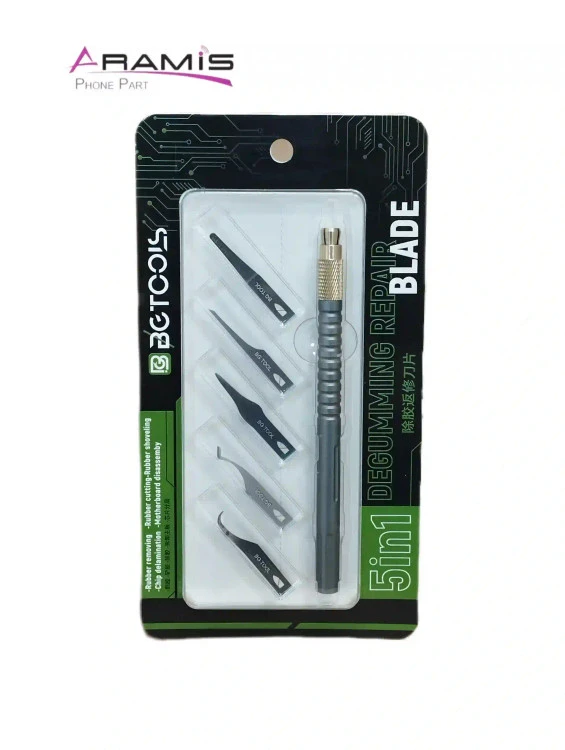 دسته تیغ جداکننده آی سی با 5 سری تیغ BG Tools