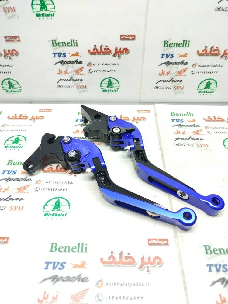 دسته (کتی) کلاچ و ترمز حرفه ای اسپرت رنتال cnc موتور یاماها طرح ایروکس nvx و pcx پی سی ایکس ابی