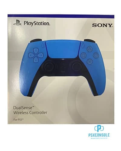 دسته کنترلر ps4 طرح ps5 آبی رنگ پلی استیشن 4