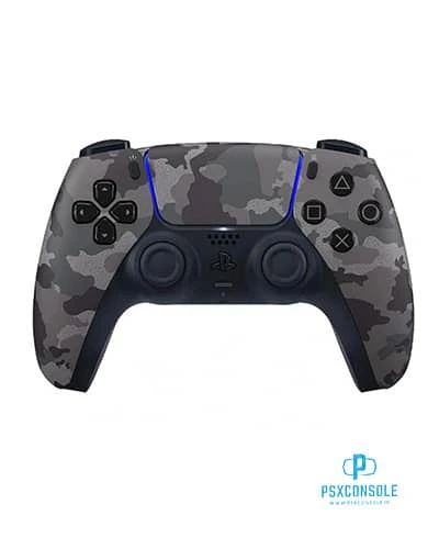 دسته کنترلر ps4 طرح ps5 مدل ارتشی (Grey Camouflage)