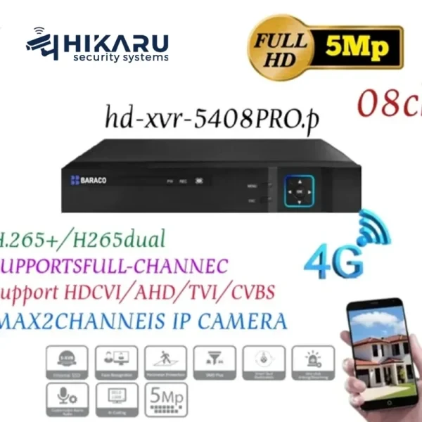 دستگاه DVR سیمکارتی هیکارو مدل HD-XVR-5408PRO