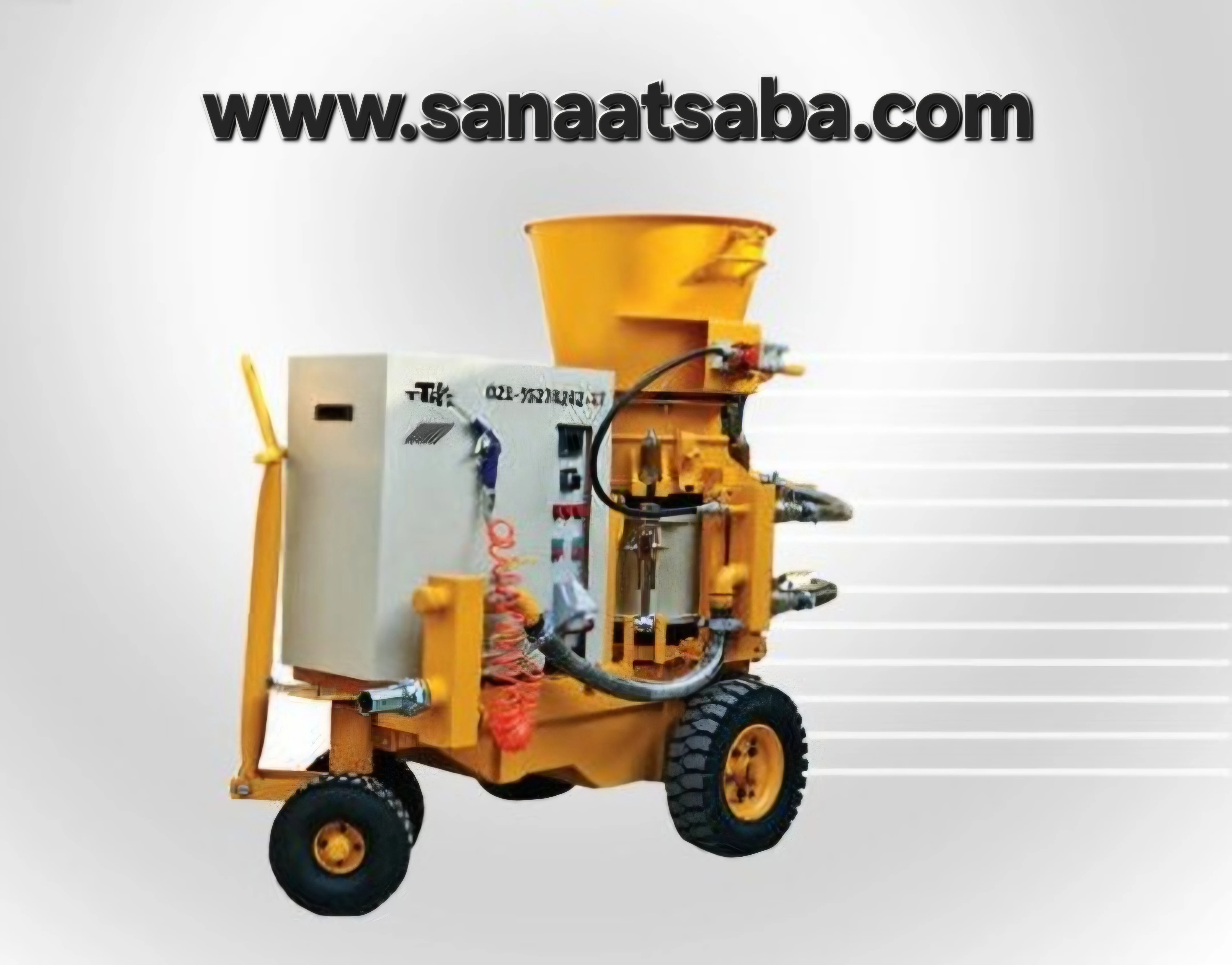 دستگاه بتن پاش T263 برقی
