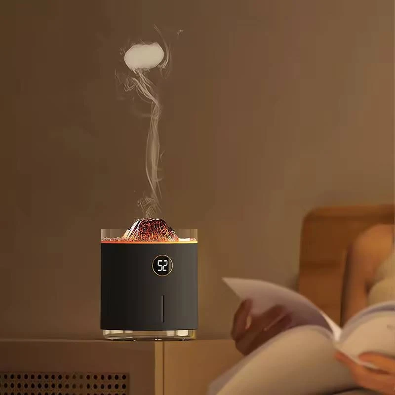 دستگاه بخور سرد طرح آتشفشان شارژی مدل HX127