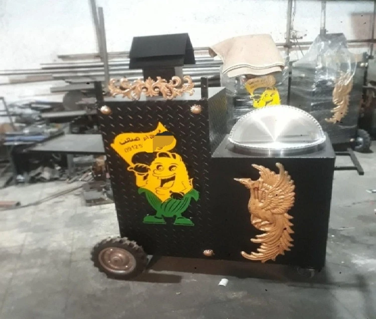 دستگاه بلال تنوری۳کشو با باقالی