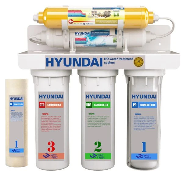 دستگاه تصفیه آب خانگی 5 مرحله مکانیکی هیوندای مدل HU-5s