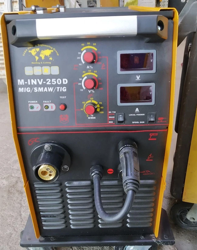 دستگاه جوش co2 سه کاره 250آمپرصبا الکتریک M-INV-251D بدون کریر