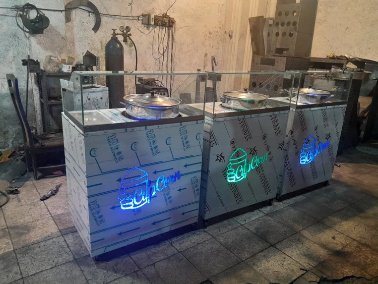 دستگاه ذرت مکزیکی ذرت بخارپز
