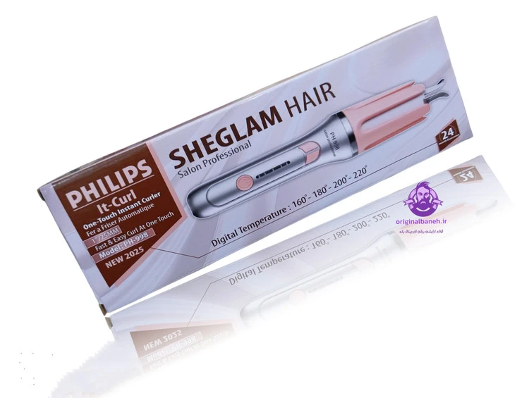 دستگاه فر کرلی شیگلم مارک فلیپس philips professional Netherlands 998