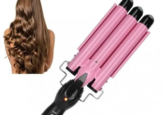 دستگاه فر کننده مو HALEY کرلی سه لوله مدل HY-3501