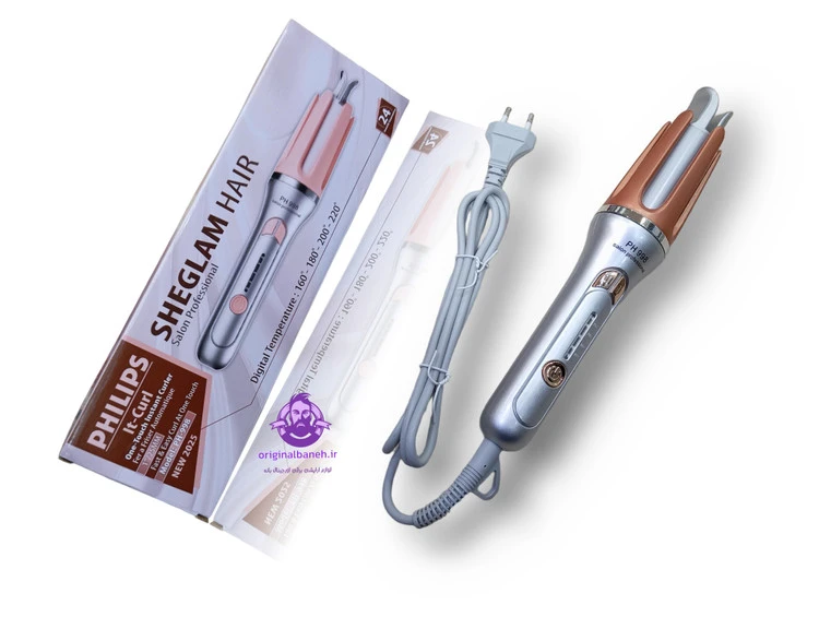 دستگاه فرکننده فر کرلی شیگلم مارک فلیپس philips professional Netherlands 998
