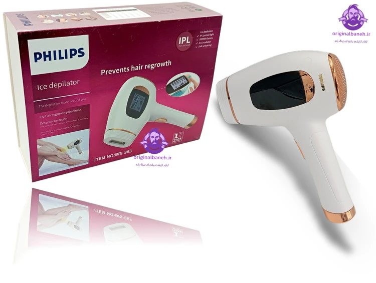 دستگاه لیزر مو فلیپس هلند PHILIPS PROFESSIONAL BRI863