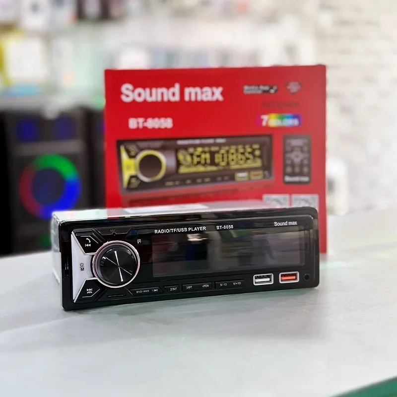 دستگاه پخش خودرو ساند مکس بلوتوثی مدل BT-8058