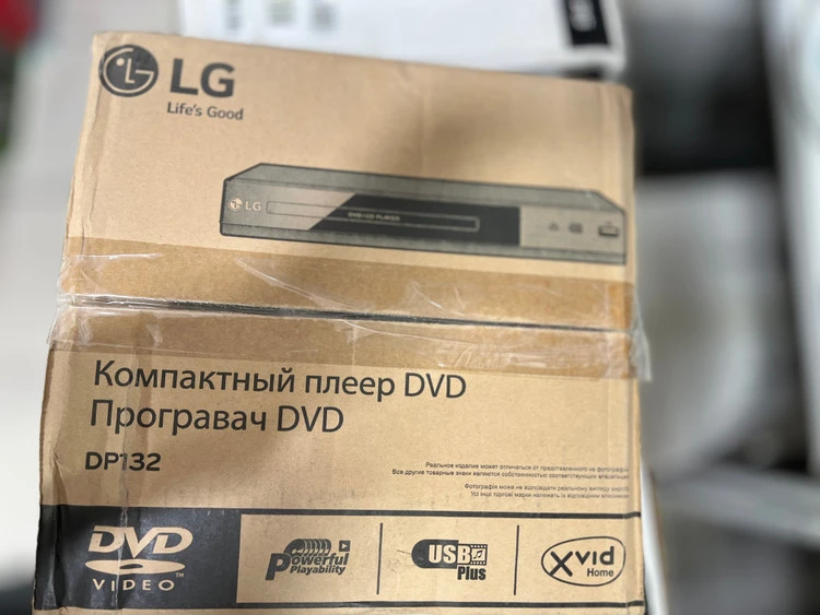 دستگاه پخش کننده dvd ال جی