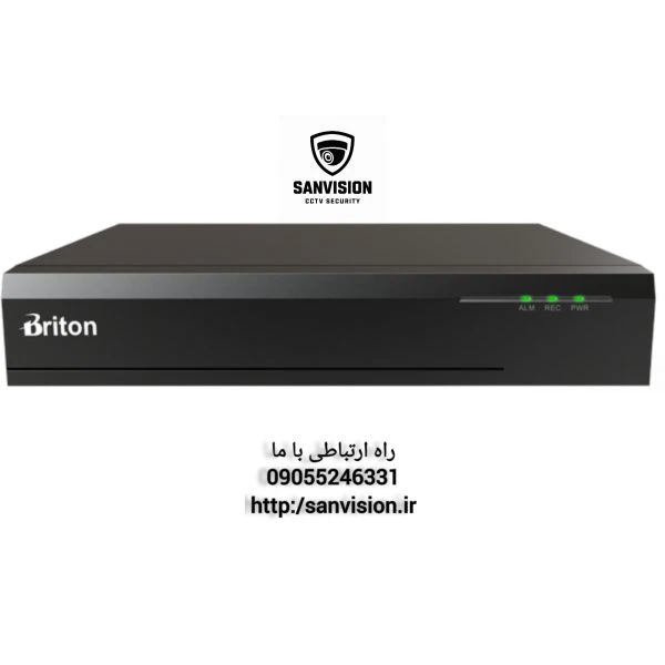 دستگاه چهار کانال آنالوگ برایتون5MP مدل UVR-B04EHB-D74J
