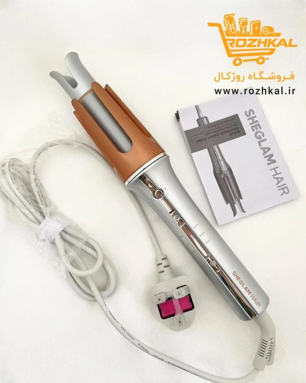 دستگاه کرلی شیگلم Sheglam اصلی سه شاخه مارک لیز (اورجینال) با غیر اصل مقایسه نشود با ضمانت اصالت کالا One-Touch