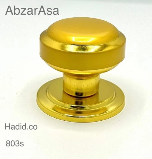دستگیره حیاطی تک پیچ طلایی کد 803