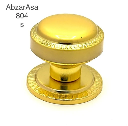 دستگیره حیاطی تک پیچ طلایی کد 804
