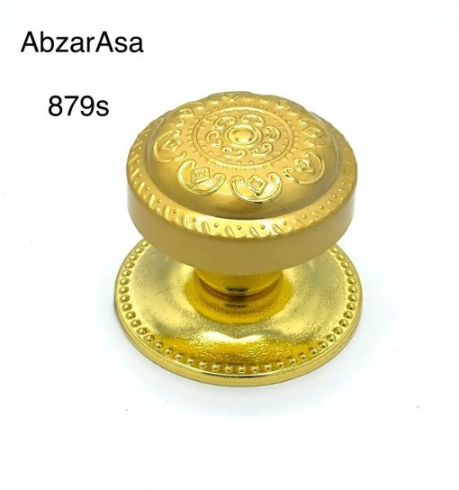 دستگیره حیاطی تک پیچ طلایی کد 879