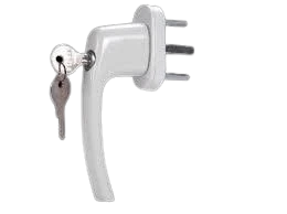 دستگیره پنجره قفلی Upvc