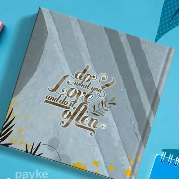 دفتر 160برگ خشتی (جلد سخت)