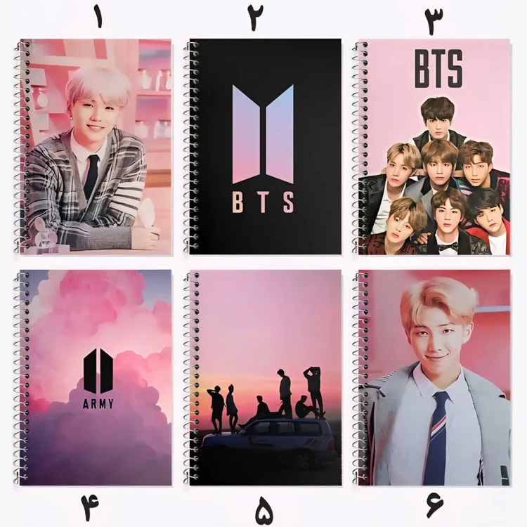 دفتر لغت bts بی تی اس