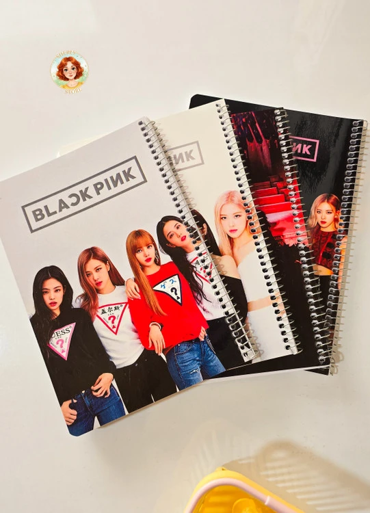 دفتر مشق black pink
